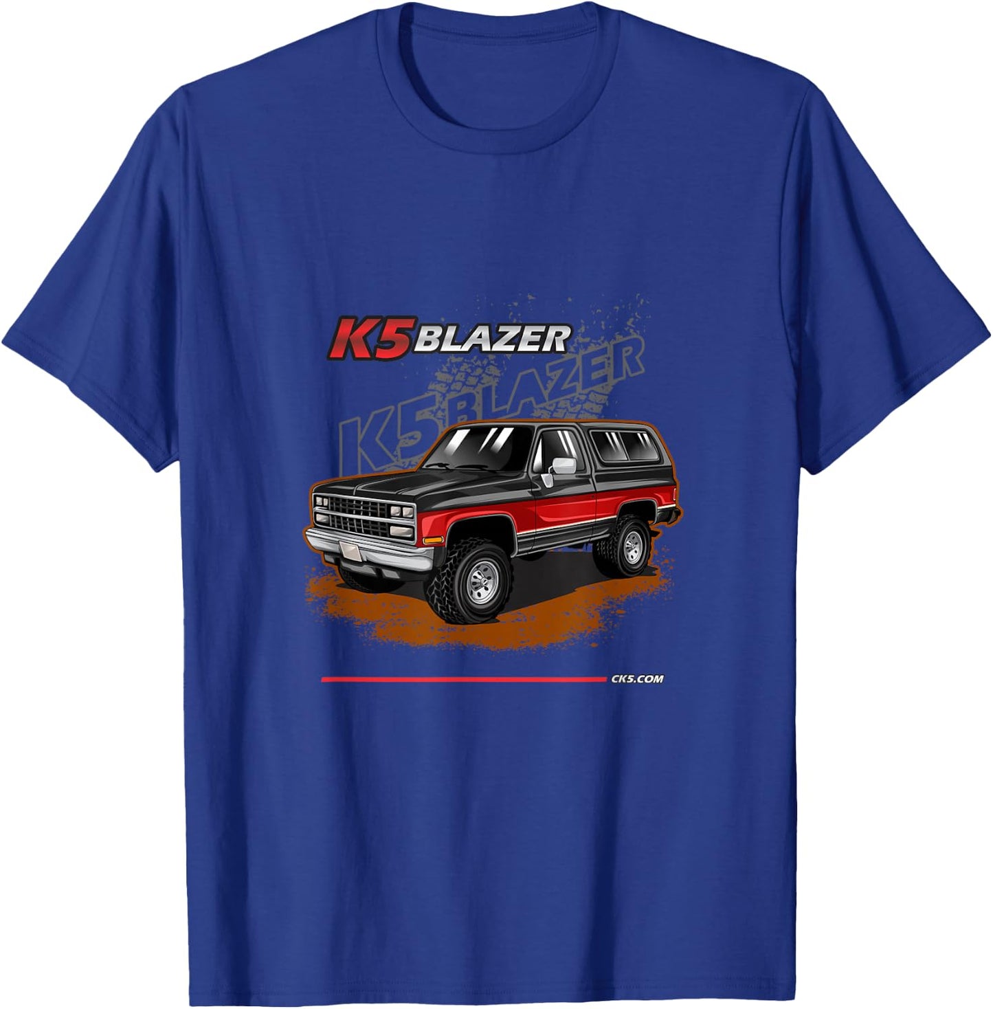 1989-91 K5 Blazer square body 4x4 T-Shirt - T-Shirt | Royal