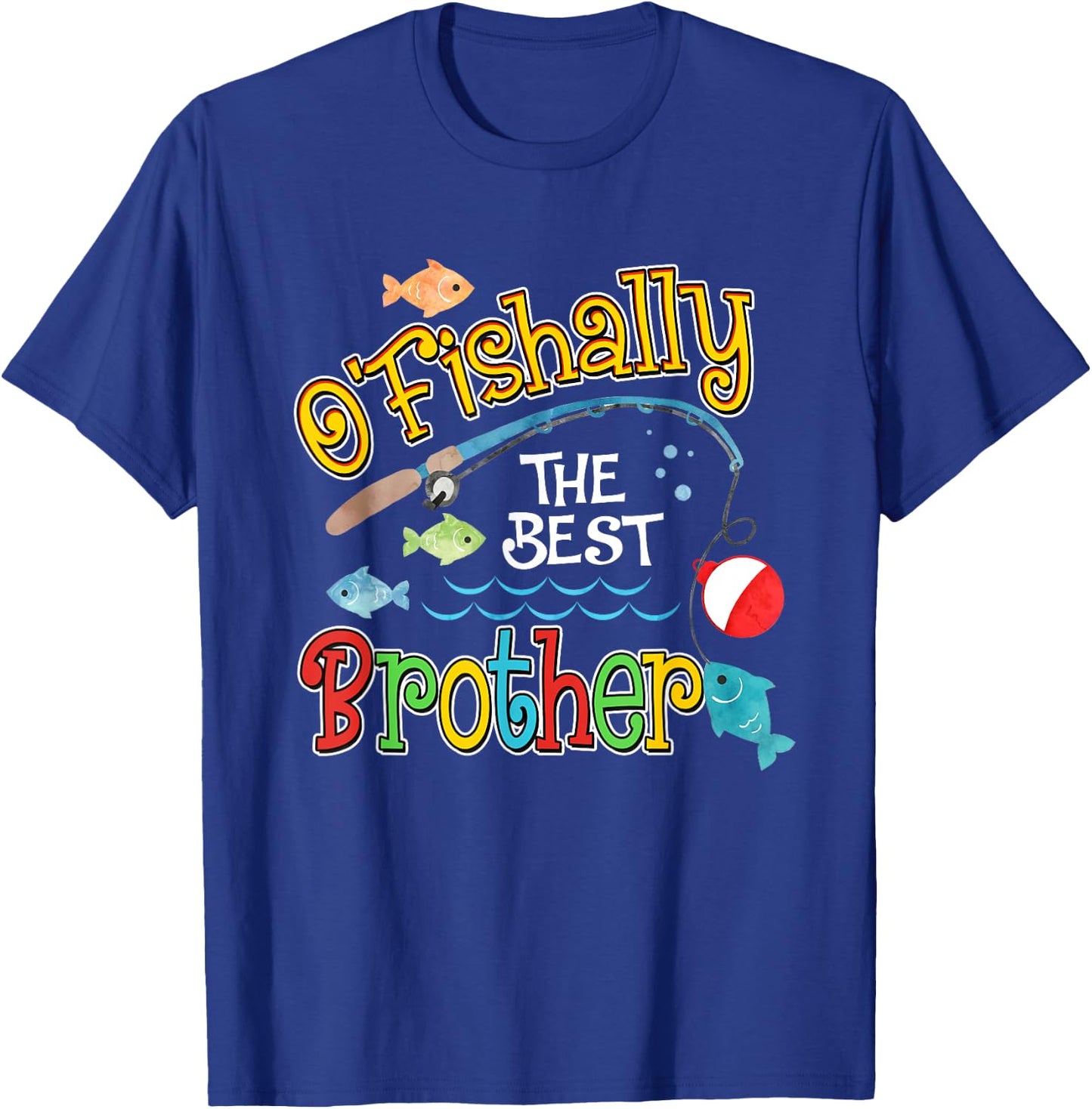 Ofishally The Best Brother of the Birthday Boy T-Shirt - T-Shirt | Royal