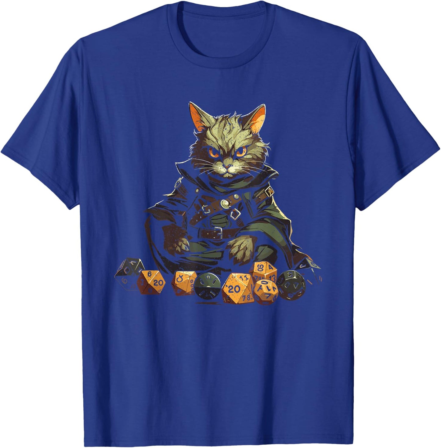 RPG Gaming Role Playing D20 Tabletop Games Funny RPG Gamer T-Shirt - T-Shirt | Royal