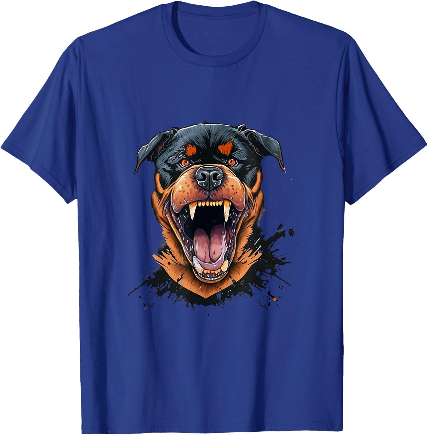 Rottweiler Dog Lover Rottie Portrait T-Shirt - T-Shirt | Royal