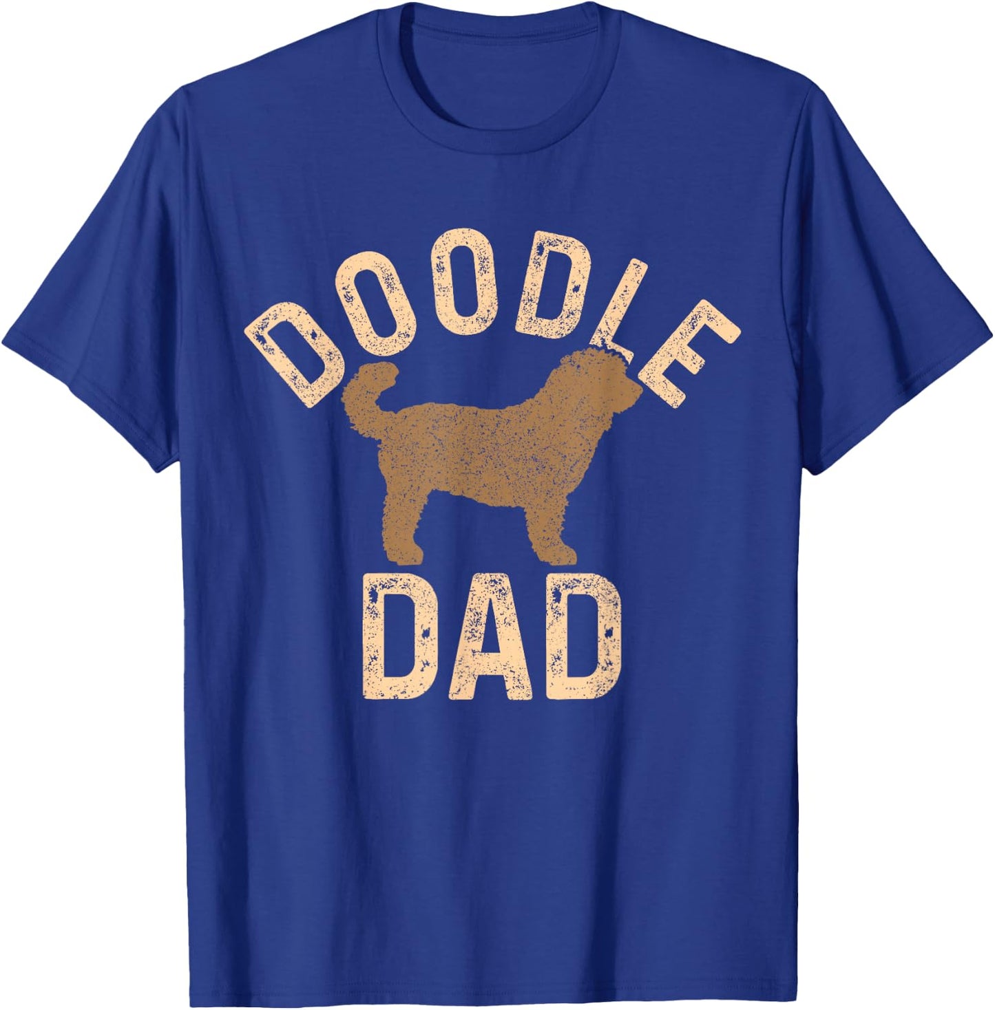 Doodle Dad Goldendoodle Papa Funny Dog T-Shirt - T-Shirt | Royal