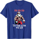 Ho Ho Ho To the gym we go. Christmas Santa T-Shirt - T-Shirt | Royal