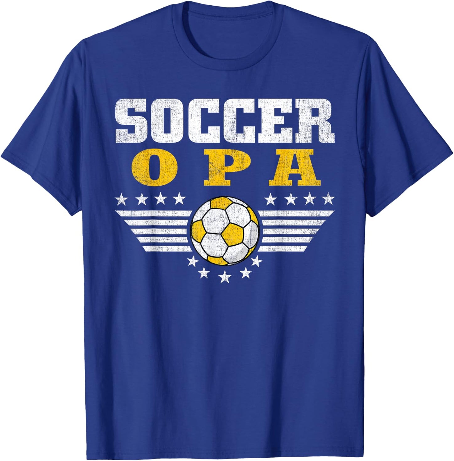 Soccer Opa - Soccer Player Funny Grandfather Soccer T-Shirt - T-Shirt | Royal