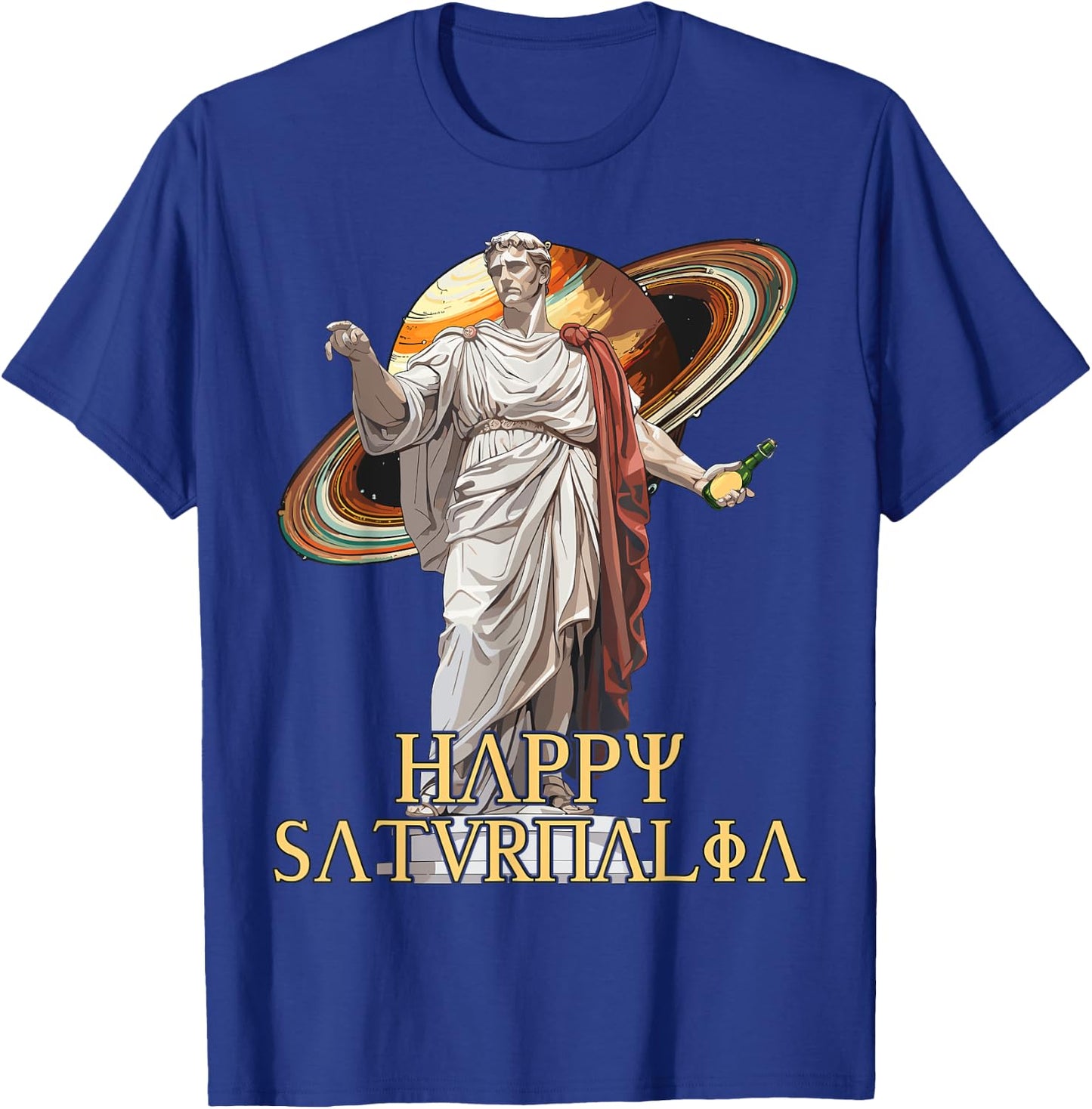 Happy Saturnalia, Ancient Christmas & Roman History T-Shirt - T-Shirt | Royal