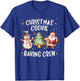 Gingerbread Team Kids Toddler Christmas Cookie Baking Crew T-Shirt - T-Shirt | Royal
