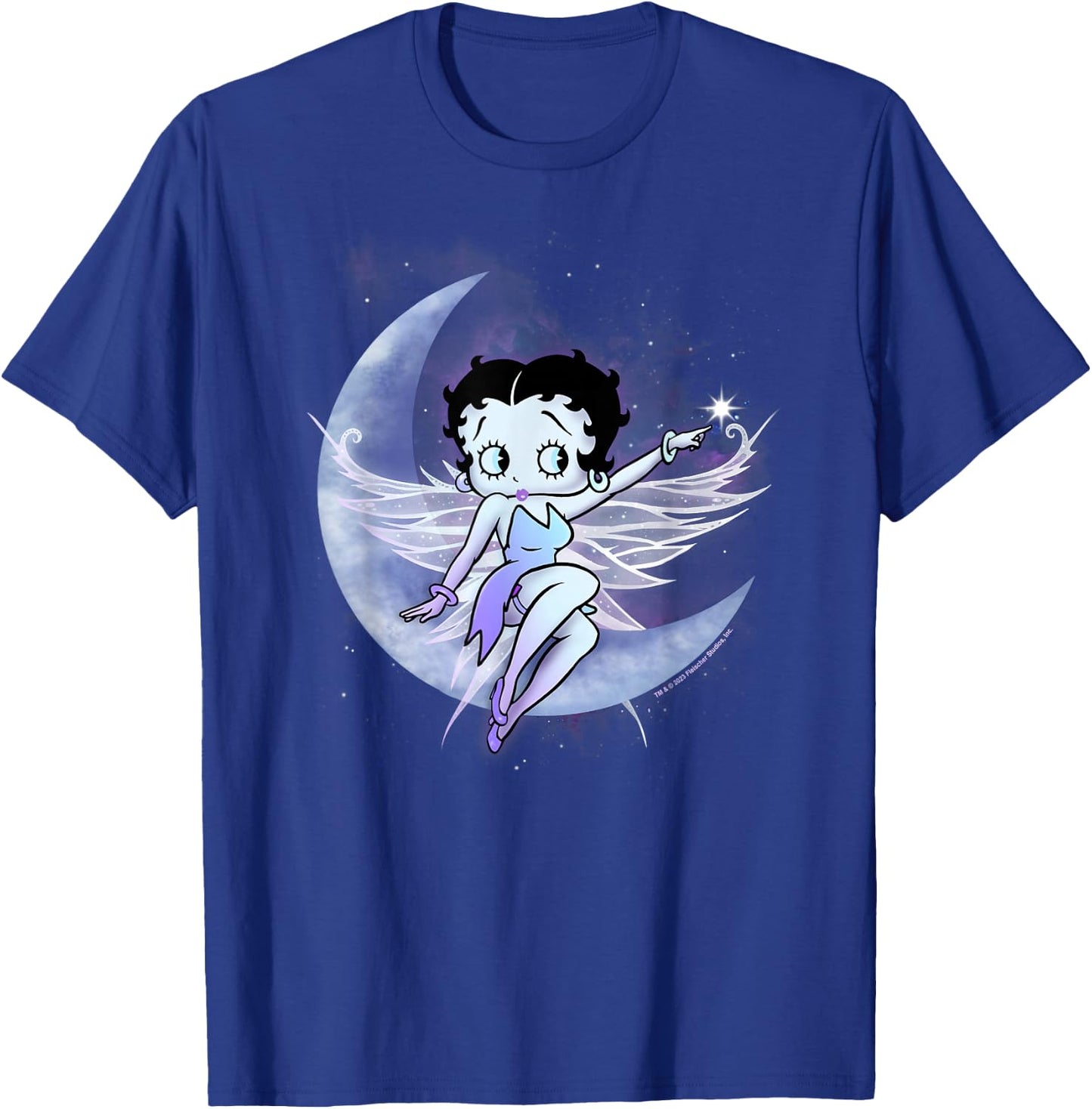 Betty Boop Moon and Star Fairy T-Shirt - T-Shirt | Royal