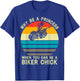 Why Be A Princess When You Can Be A Biker Chick Vintage T-Shirt - T-Shirt | Royal