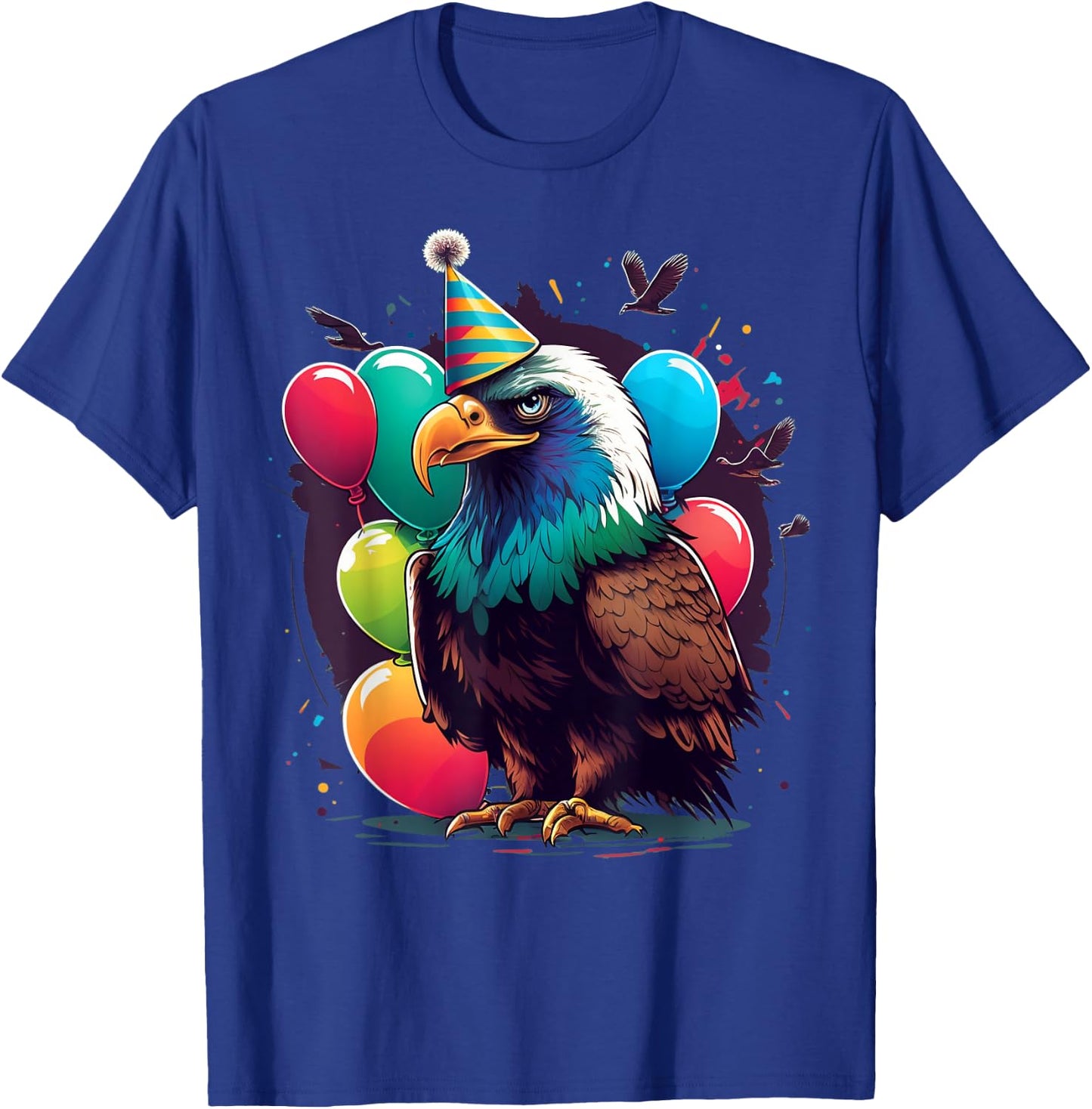Celebration Eagle Event Birthday Party Eagle T-Shirt - T-Shirt | Royal
