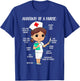 The Anatomy of a Nurse T-Shirt - T-Shirt | Royal