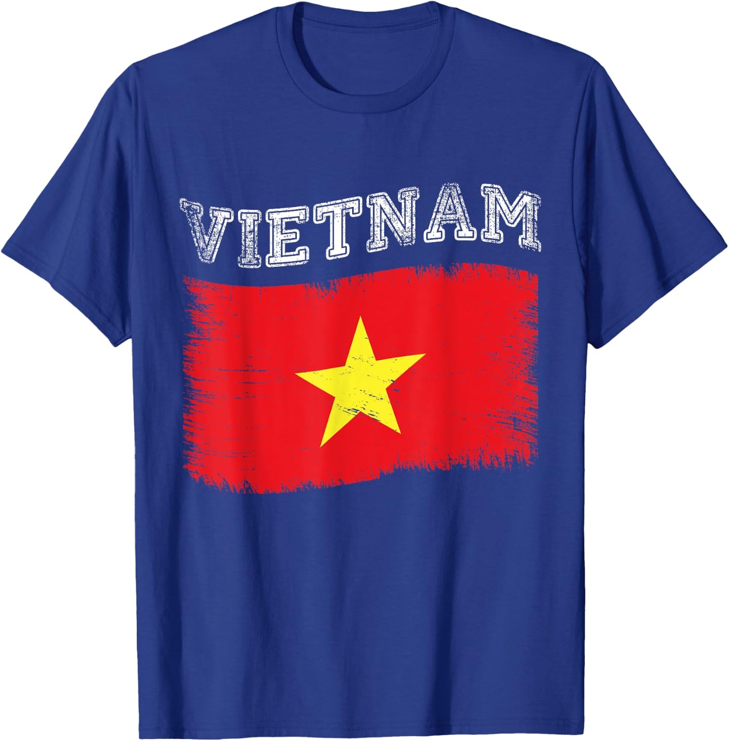 Vietnamese Flag Tourist Holiday Destination Vietnam Flag T-Shirt - T-Shirt | Royal