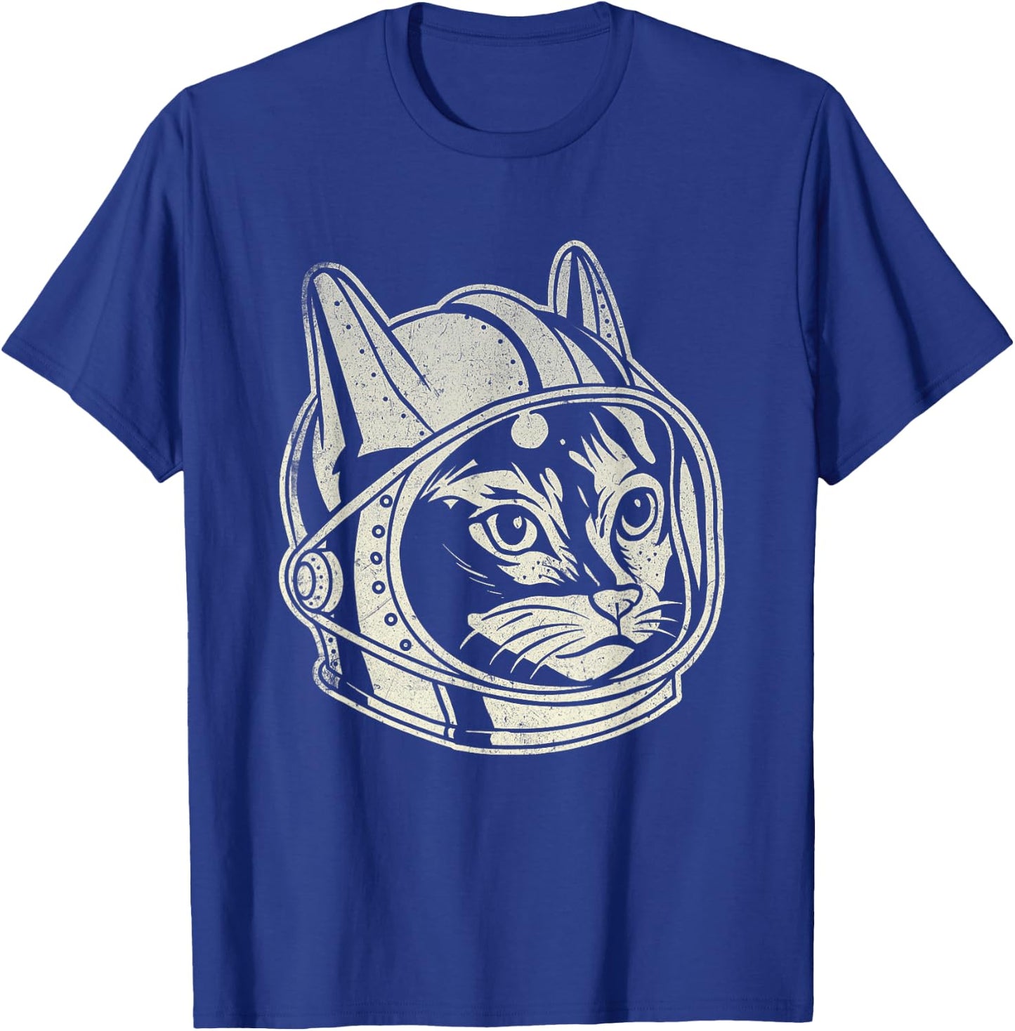 Astronaut Cat - Galaxy Animal Lover Pet Owner Veterinarian Women Kids T-Shirt - T-Shirt | Royal