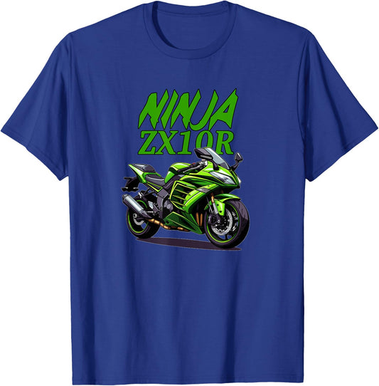 ZX10R Motorcycle T-Shirt - T-Shirt | Royal