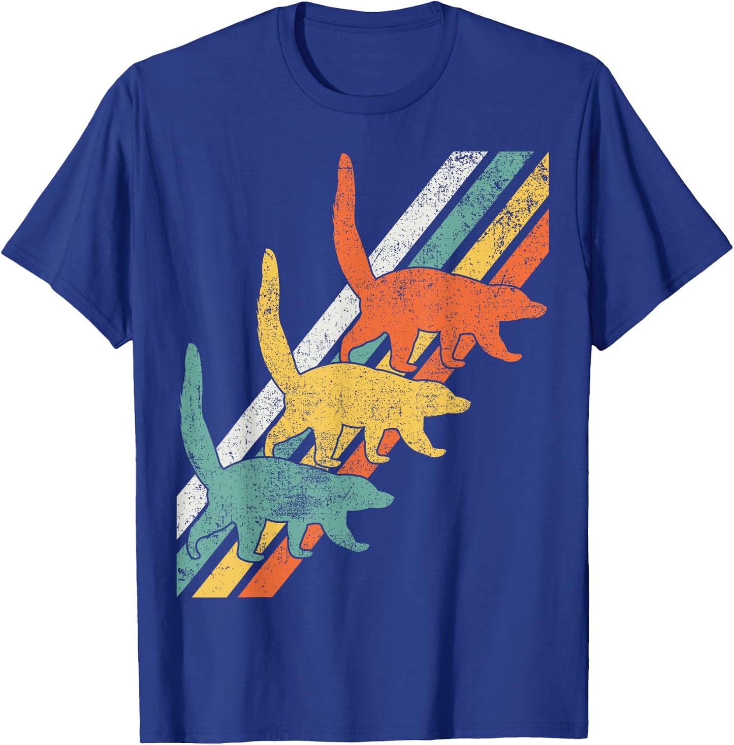 Coati Coatimundi Coatis Retro T-Shirt - T-Shirt | Royal