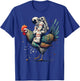 Astronaut on a chicken in space T-Shirt - T-Shirt | Royal