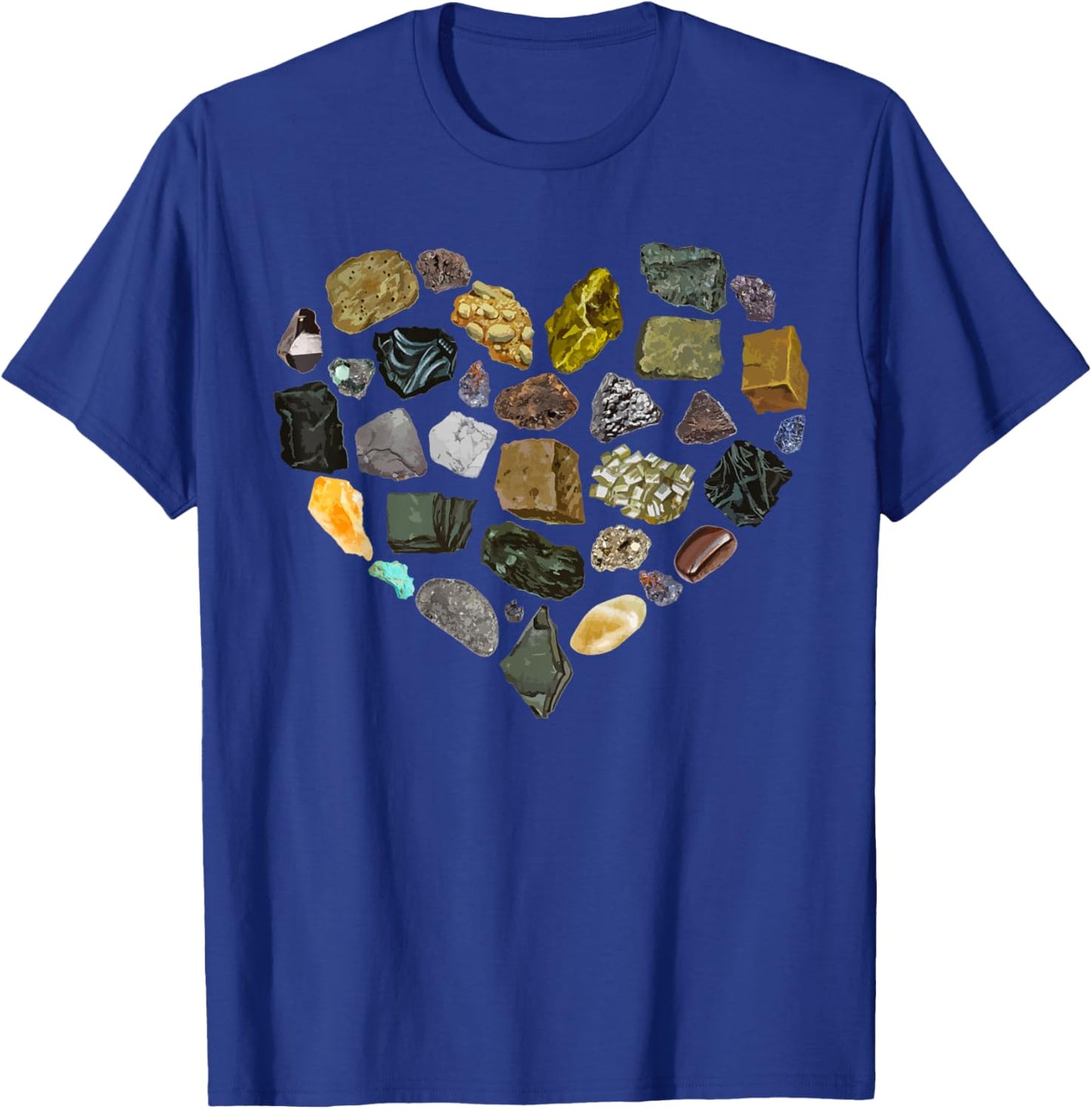 Funny Rock Collector Art Women Rockhounds Geology T-Shirt - T-Shirt | Royal