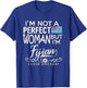 Fiji Flag Woman Shirt Fijian Pride Souvenir Funny T-Shirt - T-Shirt | Royal