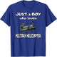 CH-47 Chinook Military Helicopter Pilot Aviator Boy Who Love T-Shirt - T-Shirt | Royal