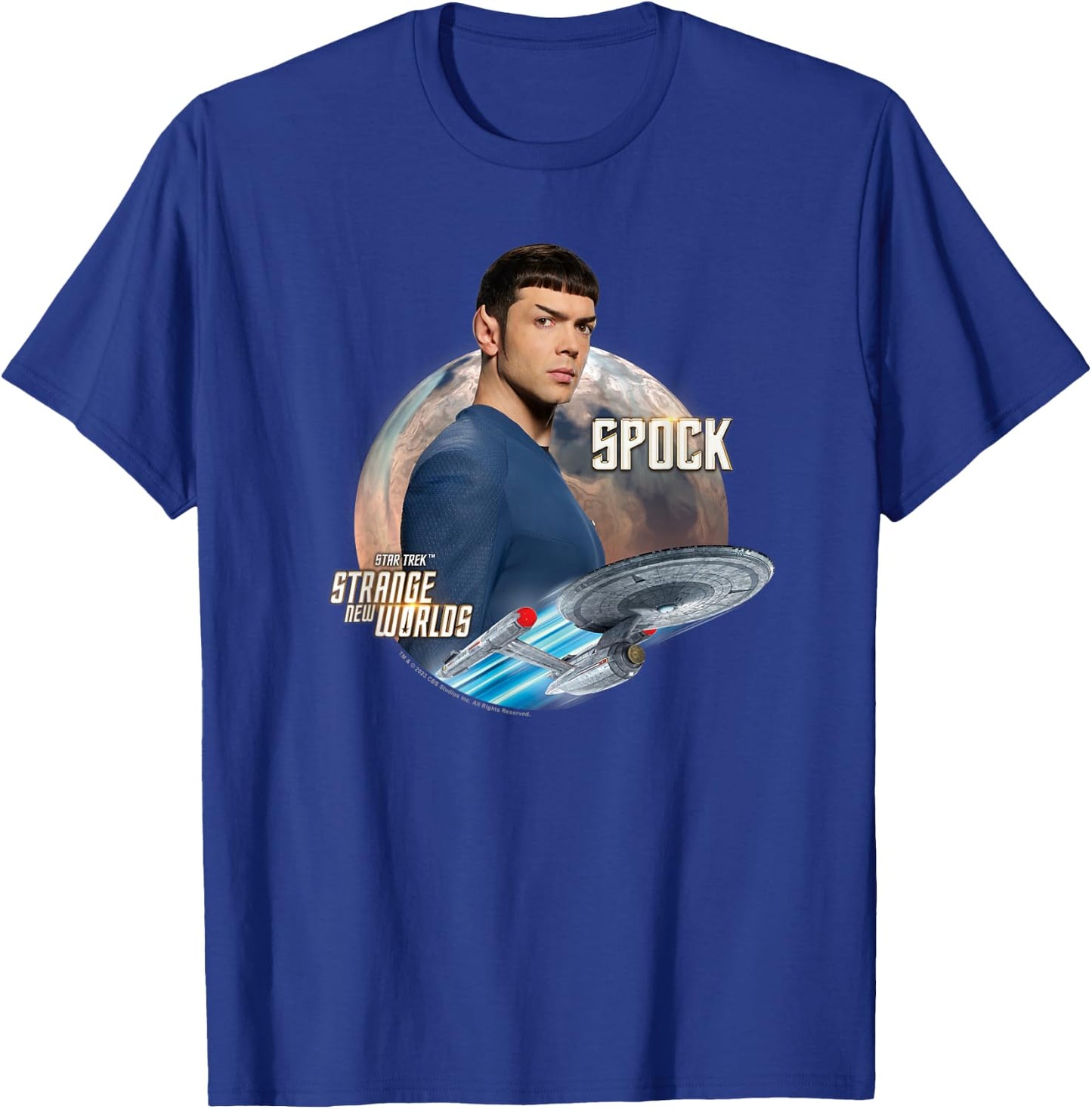Star Trek Strange New Worlds Spock T-Shirt - T-Shirt | Royal