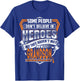 My Grandson's Fight is My Fight Leukemia Awareness T-Shirt - T-Shirt | Royal