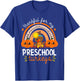 Teacher Thanksgiving Thankful For My Preschool Turkeys T-Shirt - T-Shirt | Royal