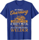 My Prince Charming Is A Welder - Welding Weld Ironworker T-Shirt - T-Shirt | Royal
