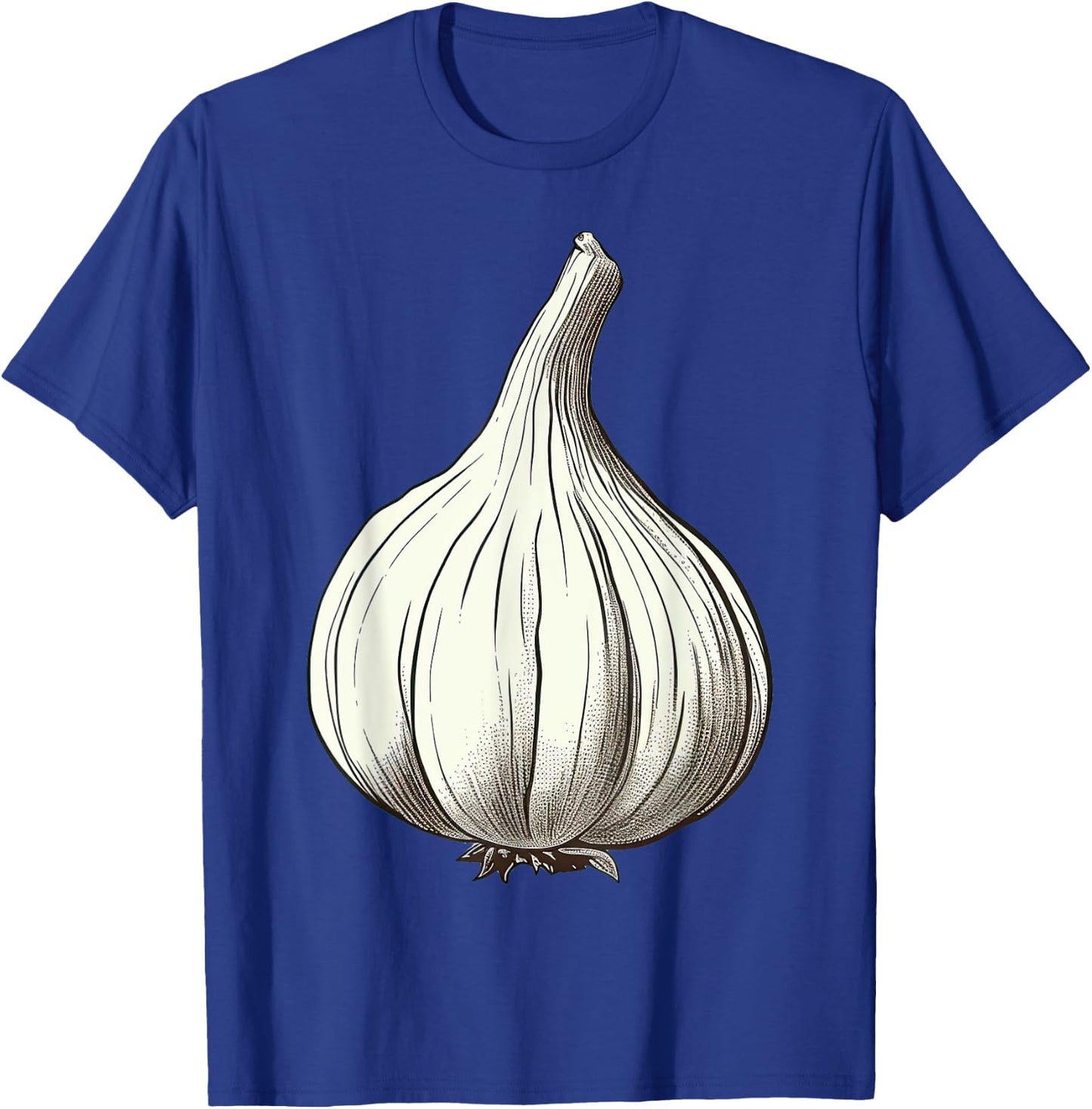 Garlic Lazy Easy Funny Matching Halloween Costume T-Shirt - T-Shirt | Royal