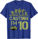 10th Birthday Military I'm 10 Year Old Soldier Camo Birthday T-Shirt - T-Shirt | Royal