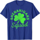 Shenanigans Squad Green Clover St Patricks Day Men Women T-Shirt - T-Shirt | Royal