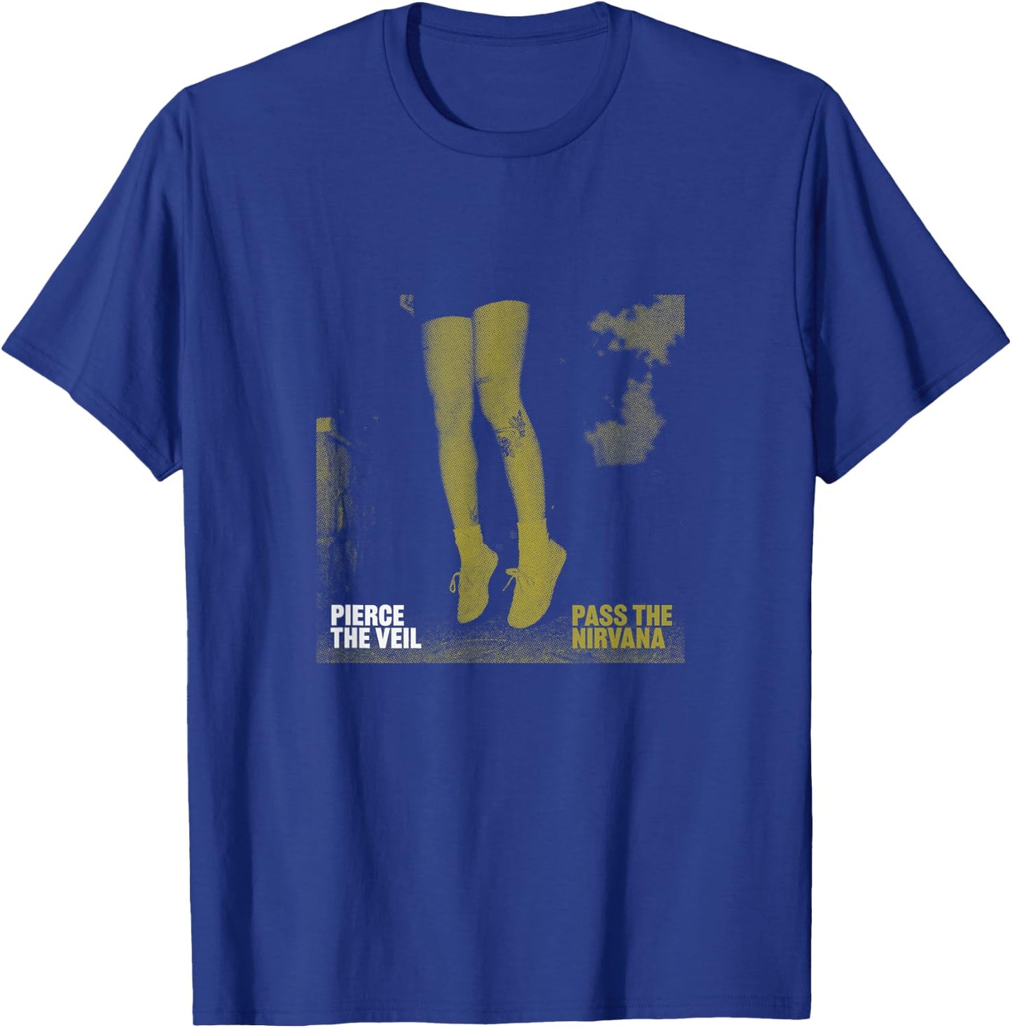 Pierce The Veil -Adult Black - Small - Pass The Nirvana T-Shirt - T-Shirt | Royal