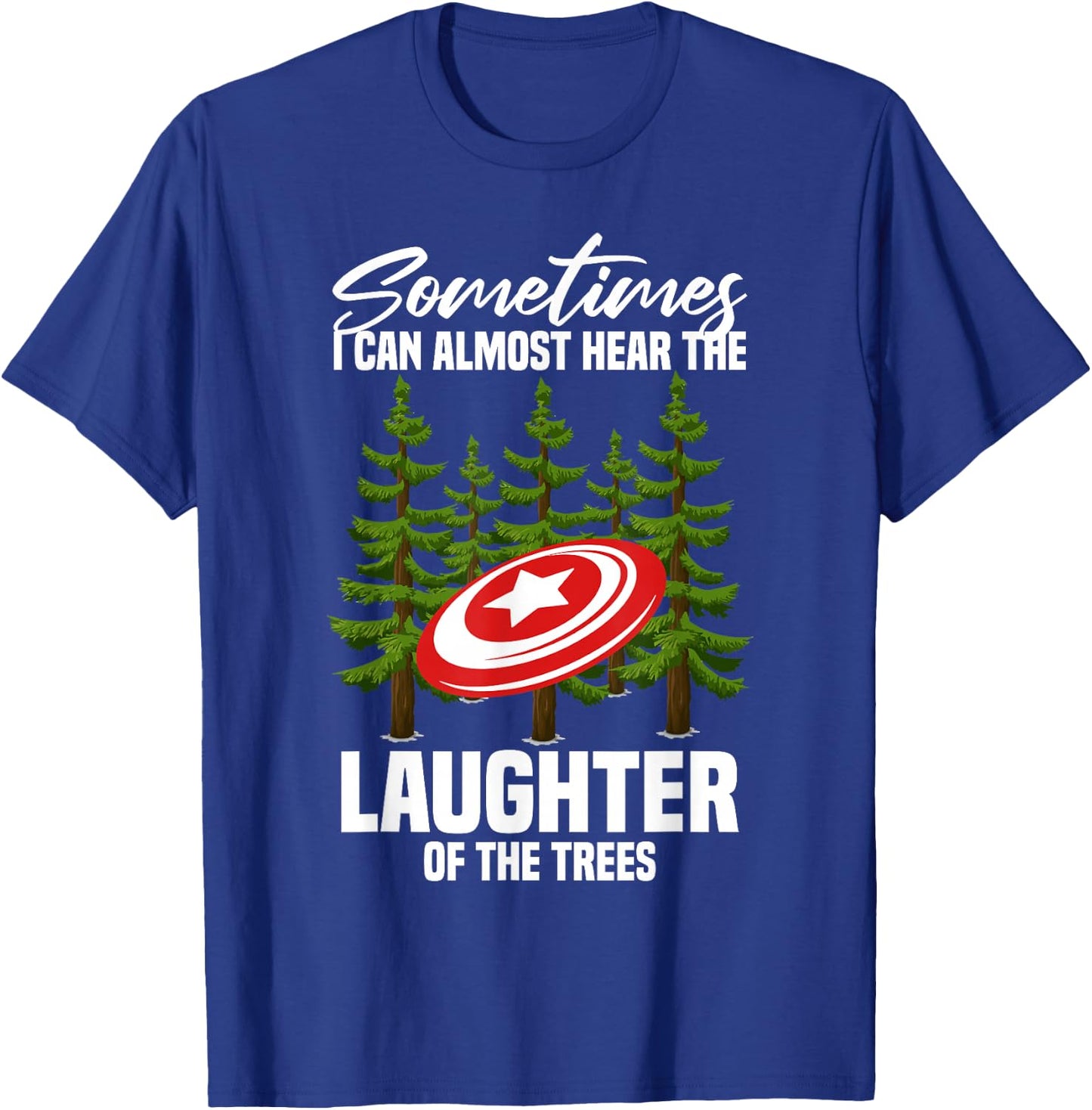 Funny Frisbee Golf Disc Golf T-Shirt - T-Shirt | Royal