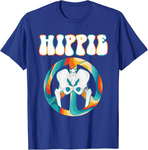 Cool Hip Replacement Women After Hip Surgery Hippie T-Shirt - T-Shirt | Royal