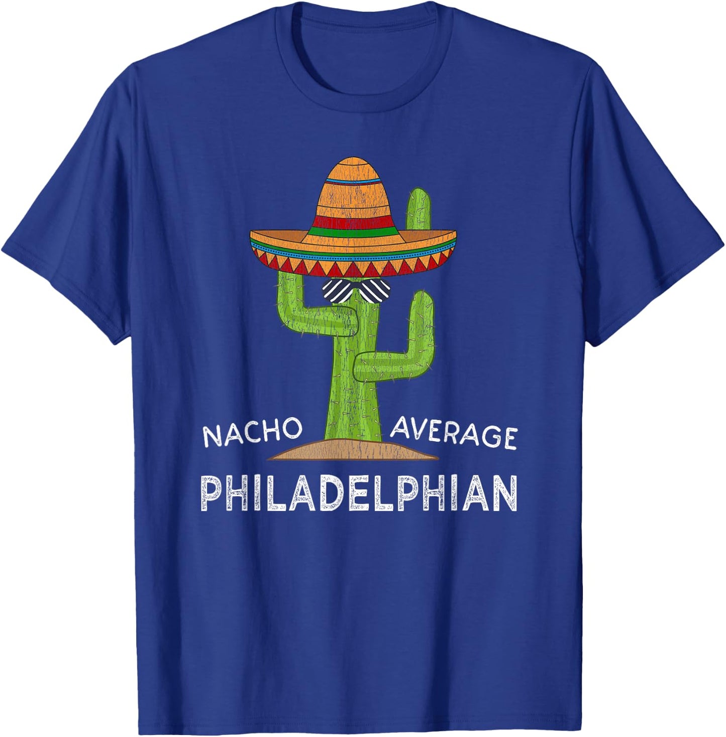 Native Philadelphian Meme | Funny Philadelphia PA Roots Home T-Shirt - T-Shirt | Royal