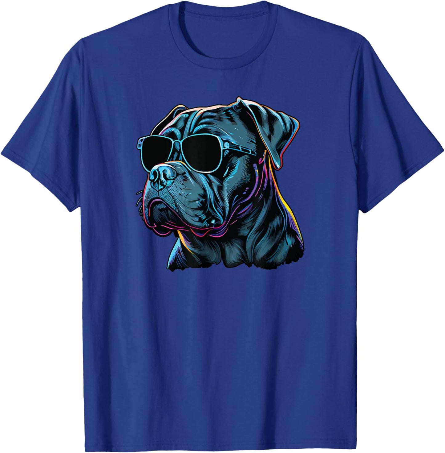 Dad Mom Cool Dog Sunglasses - Cane Corso Women T-Shirt - T-Shirt | Royal