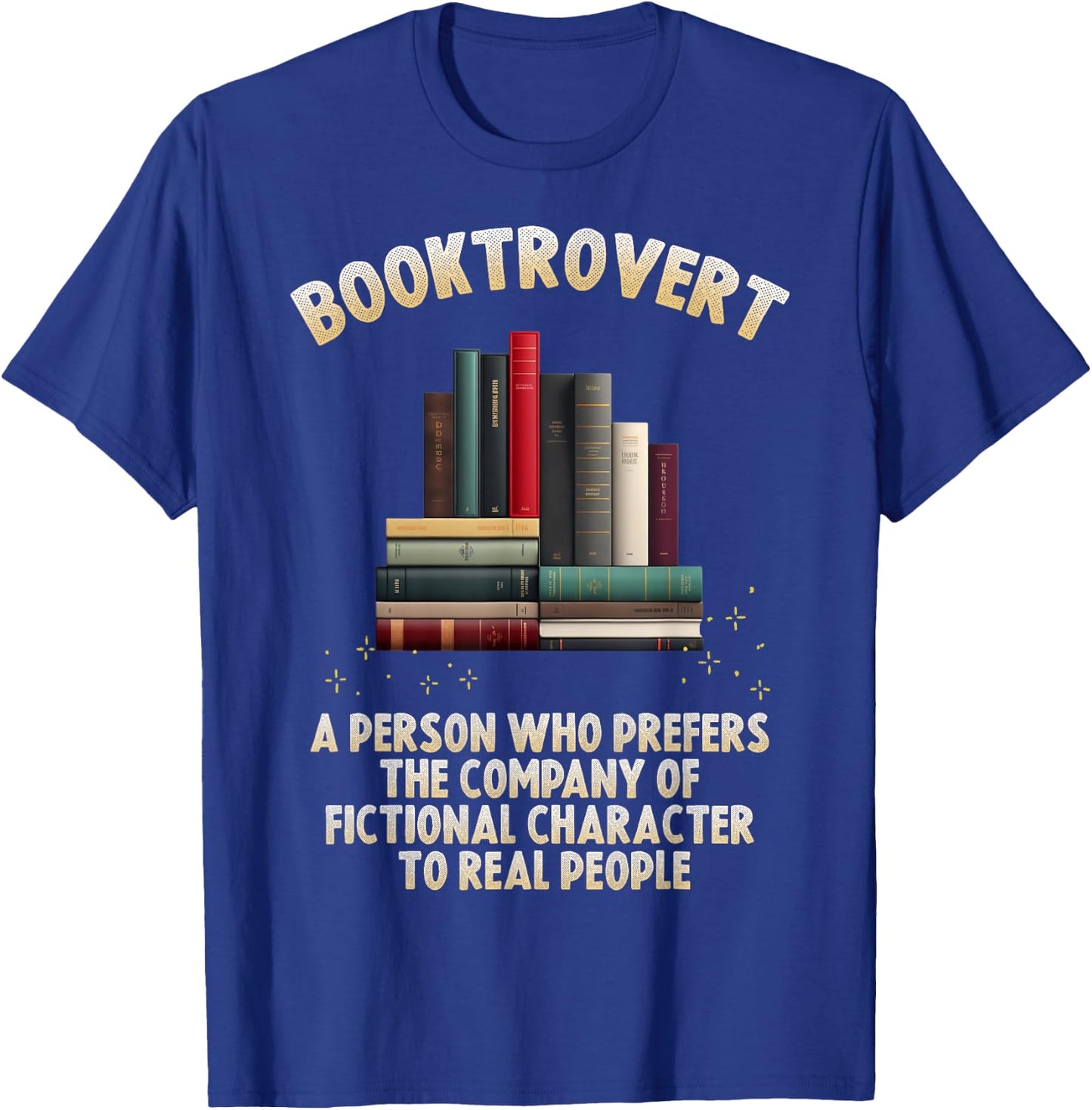Booktrovert T-Shirt - T-Shirt | Royal