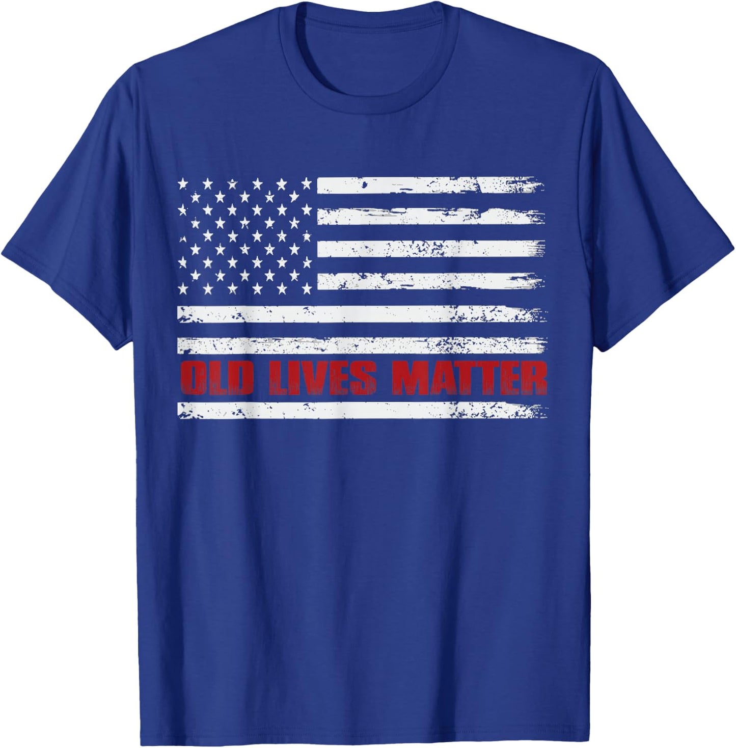 Old Lives Matter 60th Birthday Gifts 50th Dad T-Shirt - T-Shirt | Royal