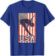 USA Diving American Flag Springboard Platform Team Athlete T-Shirt - T-Shirt | Royal