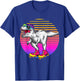 Funny Skating T Rex Dinosaur Roller Skating Lover Skater T-Shirt - T-Shirt | Royal