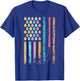 American Sports Flag Easter Egg Decor Ice Hockey T-Shirt - T-Shirt | Royal