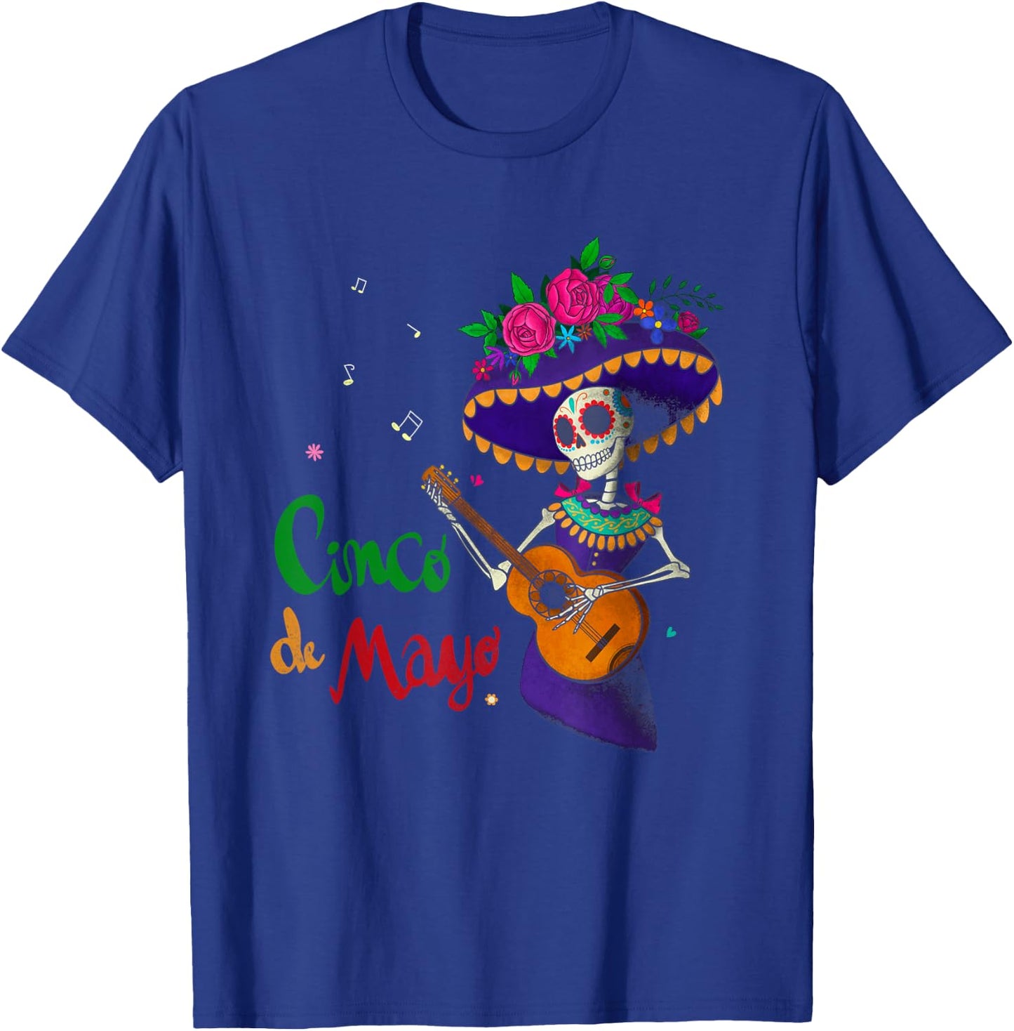 Cinco De Mayo Mexican Lets Fiesta 5 De Mayo Women Men T-Shirt - T-Shirt | Royal