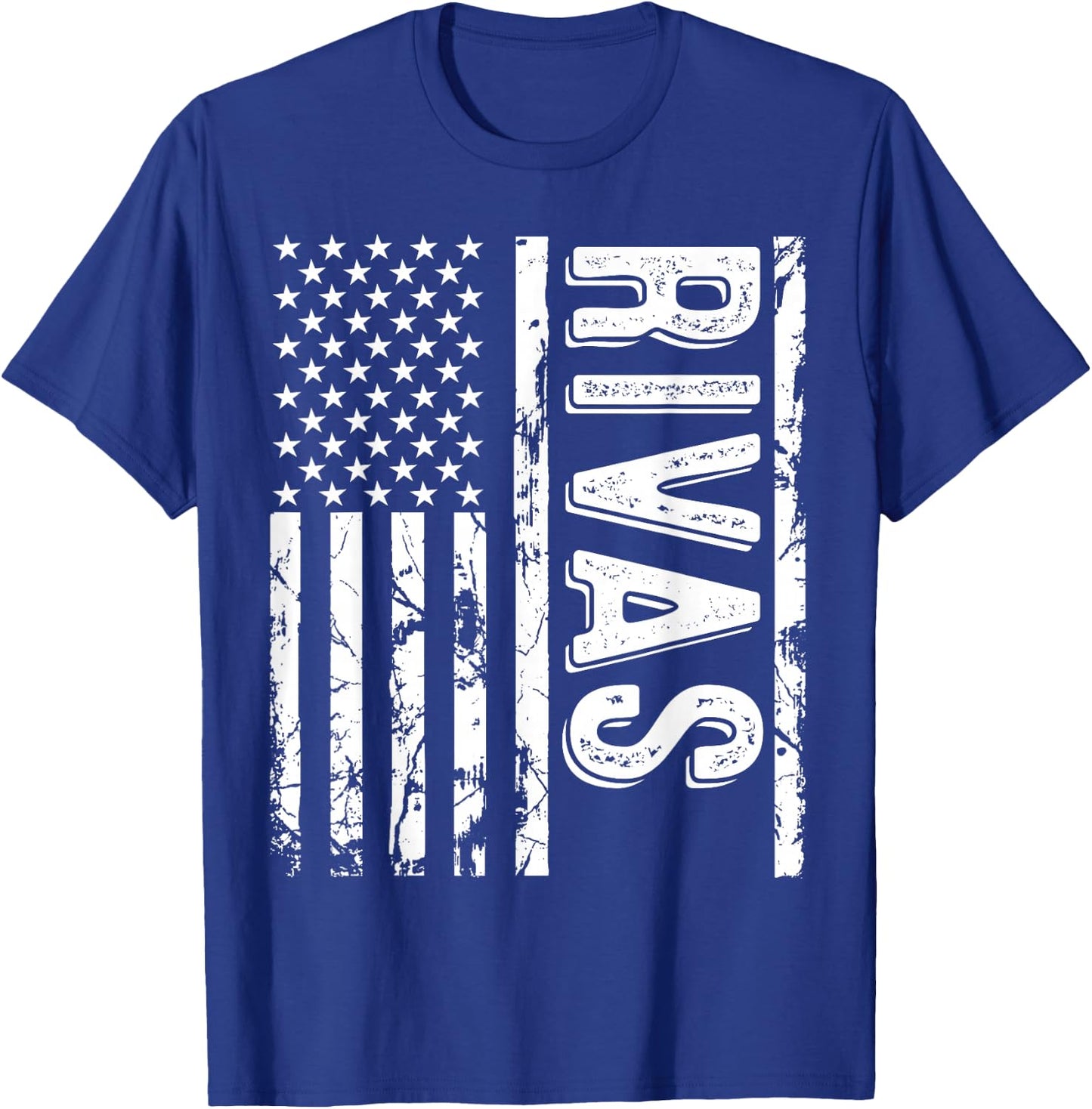 Rivas Last Name Funny Surname Team Rivas Family Reunion T-Shirt - T-Shirt | Royal