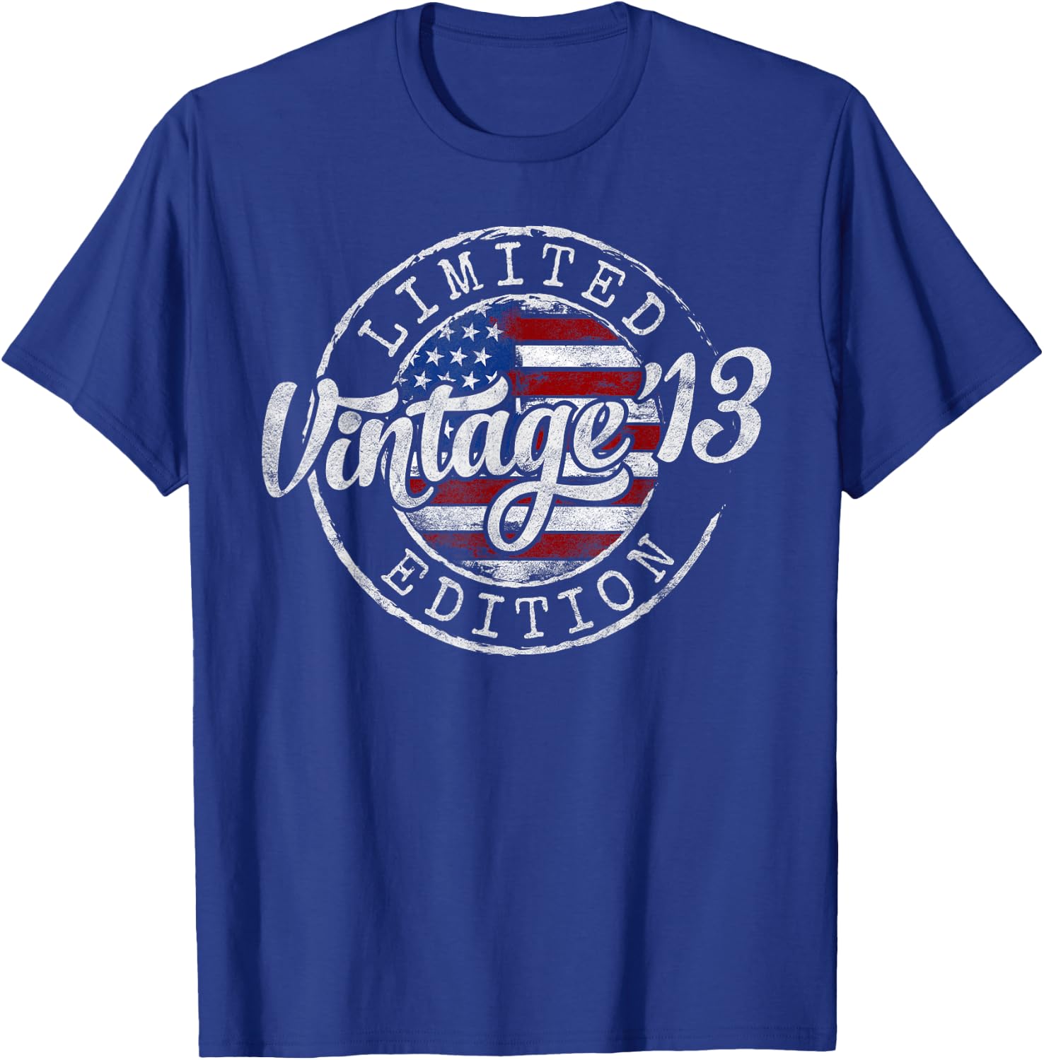 Vintage 2013 12th Birthday Gifts for Boy Girl 12 Year Old T-Shirt - T-Shirt | Royal