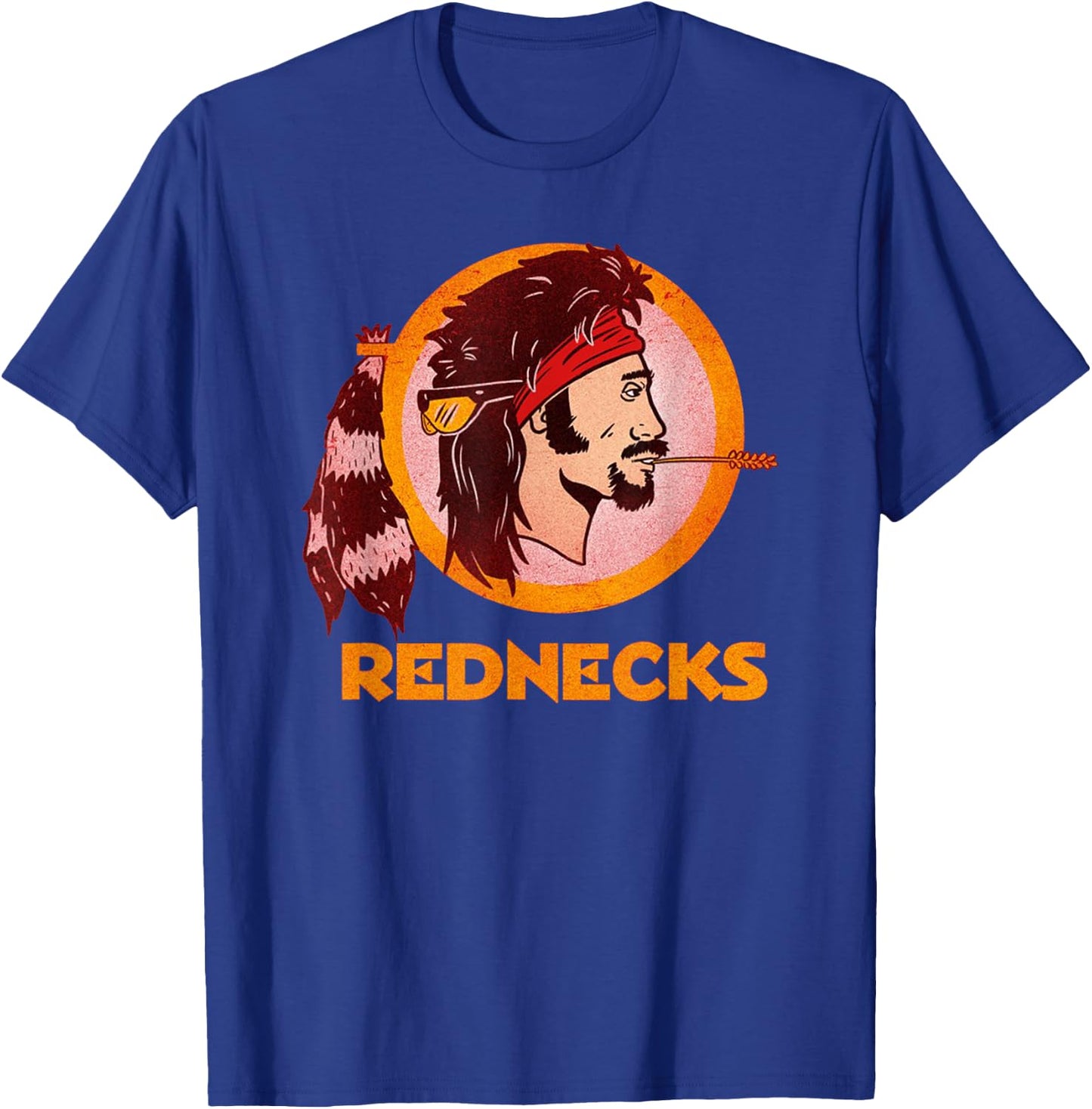 Washington Rednecks Football Caucasians Vintage T-Shirt - T-Shirt | Royal
