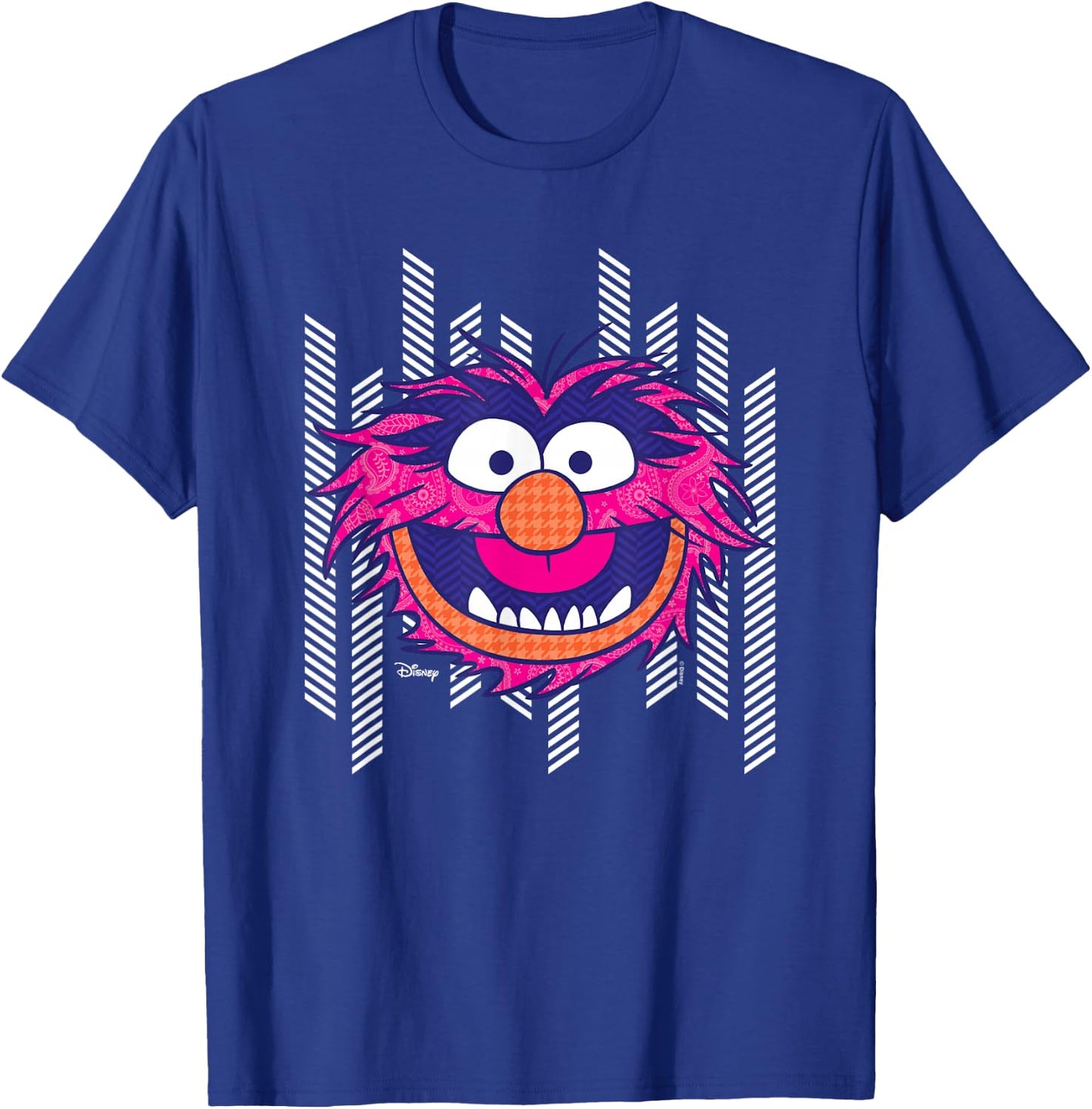 The Muppets - Animal Patterned Head T-Shirt - T-Shirt | Royal