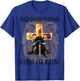 Christian T Shirts Men Prayer Warrior Religious Quotes Faith T-Shirt - T-Shirt | Royal
