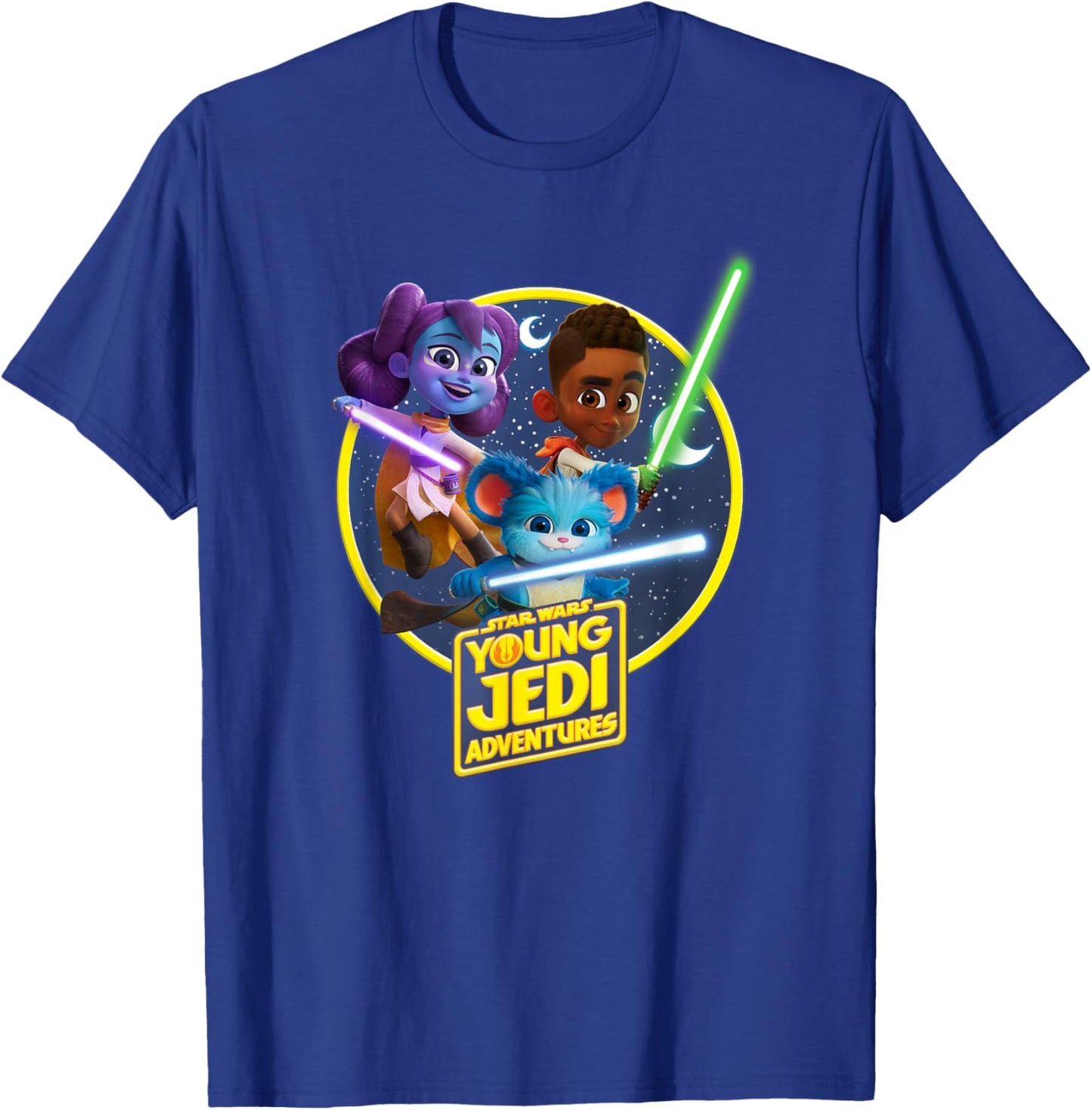 Star Wars: Young Jedi Adventures Lys Nubs & Kai Poster T-Shirt - T-Shirt | Royal