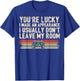 You're Lucky I Made an Appearance Video Game Controller Boys T-Shirt - T-Shirt | Royal