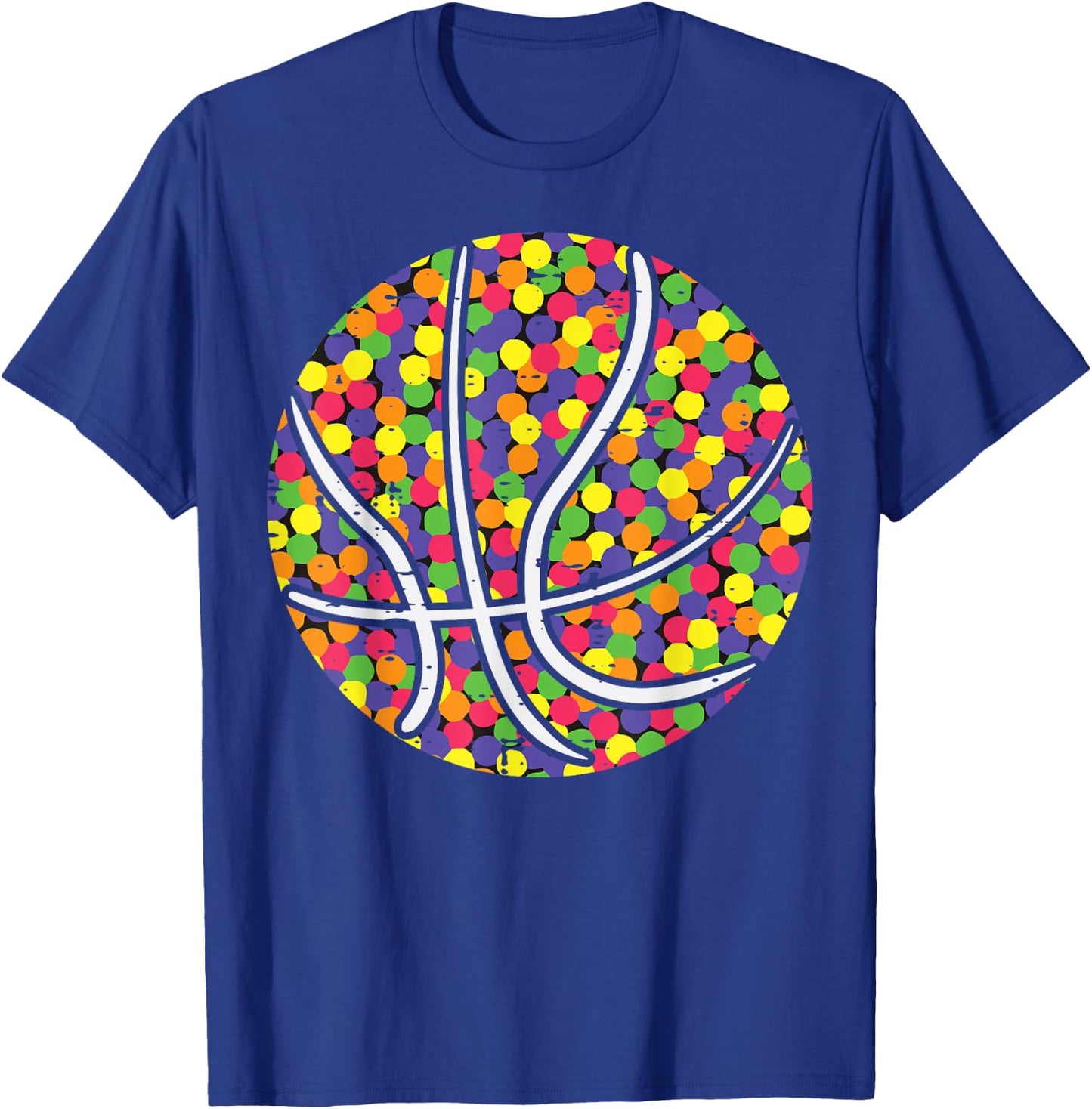 Basketball Dots International Dot Day Boys Kids Men Women T-Shirt - T-Shirt | Royal