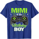 Mimi of the Birthday Boy Matching Video Gamer Birthday T-Shirt - T-Shirt | Royal