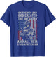 Patriotic Army Infantry On 8th Day God Created Infantryman T-Shirt - T-Shirt | Royal