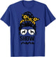 goat show mom goat Boer show mama sunflower T-Shirt - T-Shirt | Royal
